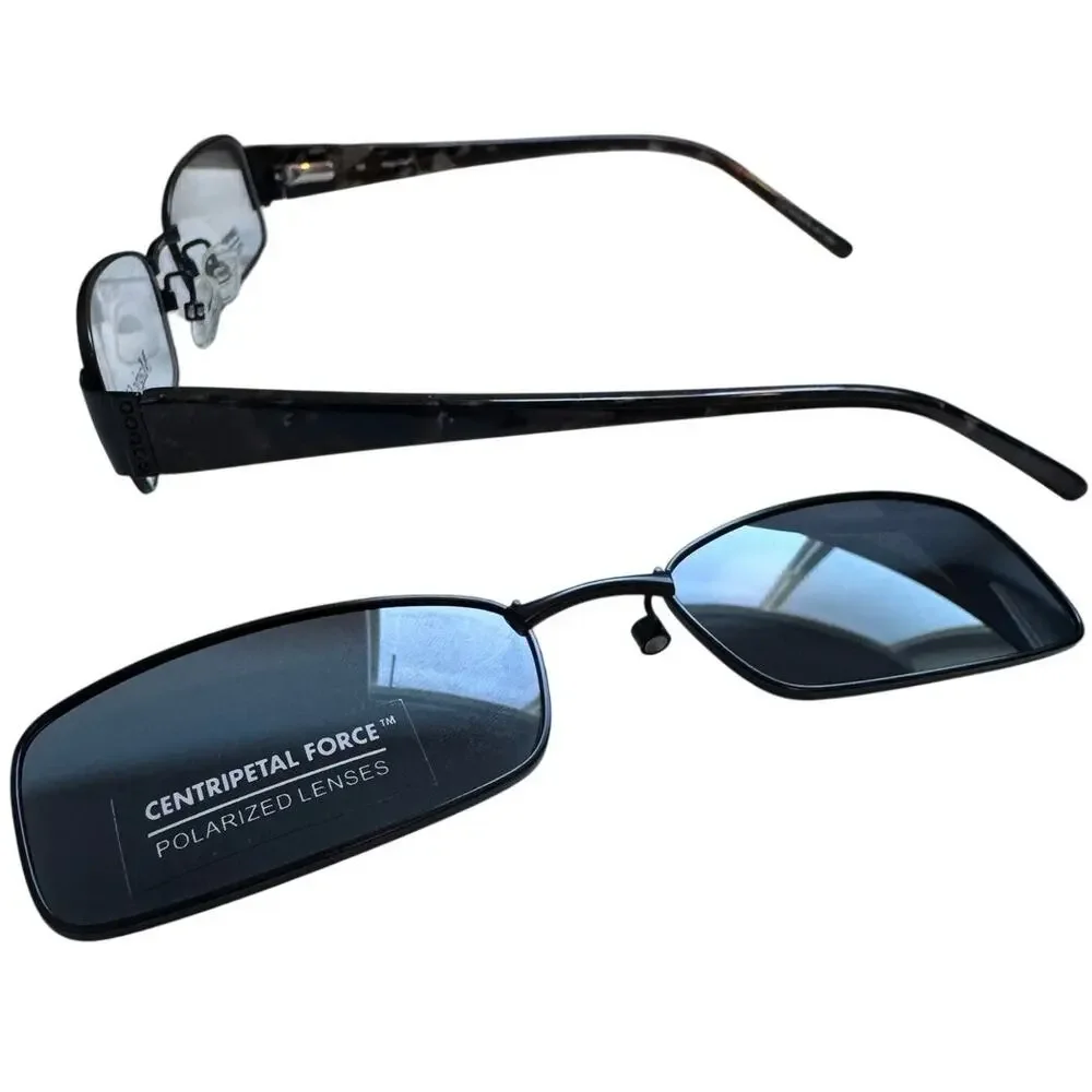 NWOT Magic Clips Black M401 convertable glasses
